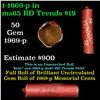 Shotgun Lincoln 1c roll, 1969-p 50 pcs KURK PRODUCTS