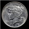 Image 2 : 1923-D Peace Dollar $1 Grades Select+ Unc