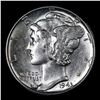 Image 2 : 1943-d Mercury Dime 10c Grades GEM+ FSB