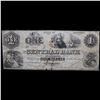 Image 2 : Oct 1, 1861 $1 Confederate States Central Bank of Alabama Obsolete Currency Note Grades f+