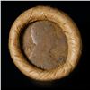 Image 2 : Mixed small cents 1c orig shotgun roll, 1918-s Wheat Cent, 1889 Indian Cent other end, Brinks Wrappe