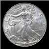 Image 2 : 2002-p Silver Eagle Dollar $1 Grades Unc Details