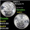 Image 1 : 1882-s Morgan Dollar $1 Grades Choice+ Unc