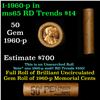 Image 1 : Shotgun Lincoln 1c roll, 1960-p 50 pcs Brandt Wrapper.