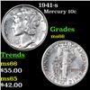 Image 1 : 1941-s Mercury Dime 10c Grades GEM+ Unc