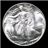 Image 2 : 1946-p Walking Liberty Half Dollar 50c Grades GEM+ Unc