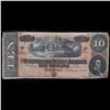 Image 2 : 1864 $10 Confederate Note, T-68 Grades vf+