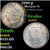 Image 1 : 1886-p Morgan Dollar $1 Grades Select+ Unc