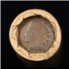 Image 2 : Mixed small cents 1c orig shotgun roll, 1919-s Wheat Cent, 1897 Indian Cent other end, Brinks Wrappe