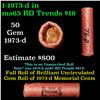 Image 1 : Shotgun Lincoln 1c roll, 1973-d 50 pcs Steel strong Wrapper.
