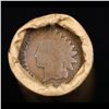 Image 2 : Mixed small cents 1c orig shotgun roll, 1919-s Wheat Cent, 1897 Indian Cent other end, Brinks Wrappe