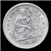 Image 2 : ***Auction Highlight*** 1876-s Seated Liberty Quarter 25c Graded Select Unc By USCG (fc)