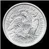 Image 3 : ***Auction Highlight*** 1876-s Seated Liberty Quarter 25c Graded Select Unc By USCG (fc)