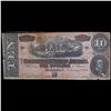 Image 2 : 1864 $10 Confederate Note, T-68 Grades vf+