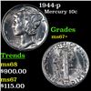 Image 1 : 1944-p Mercury Dime 10c Grades Gem++ Unc