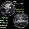 1962 Canada Dollar $1 Grades GEM++ PL