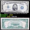 1934A $5 Blue Seal Silver Certificate Grades vf++