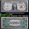 1935A $1 Silver Certificate Hawaii WWII Emergency Currency, Signatures of Julian & Morgenthau Grades
