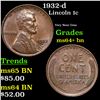 Image 1 : 1932-d Lincoln Cent 1c Grades Choice+ Unc BN