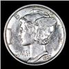 Image 2 : 1937-d Mercury Dime 10c Grades GEM FSB