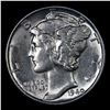 Image 2 : 1940-p Mercury Dime 10c Grades GEM+ FSB