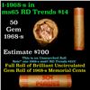 Image 1 : Shotgun Lincoln 1c roll, 1968-s 50 pcs Brandt Wrapper.