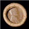 Image 2 : Mixed small cents 1c orig shotgun roll, 1919-s Wheat Cent, 1889 Indian Cent other end, Brinks Wrappe