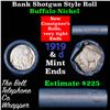 Image 1 : Buffalo Nickel Shotgun Roll in Old Bank Style 'Bell Telephone'  Wrapper 1919 &d Mint Ends Grades