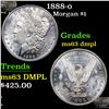 Image 1 : 1888-o Morgan Dollar $1 Grades Select Unc DMPL