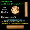 Image 1 : Shotgun Lincoln 1c roll, 1958-p 50 pcs Brandt Wrapper.