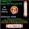 Image 1 : Shotgun Lincoln 1c roll, 1982-p 50 pcs Brandt Wrapper.