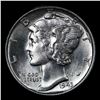 Image 2 : 1943-p Mercury Dime 10c Grades GEM++ Unc