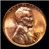 Image 2 : 1957-d Lincoln Cent 1c Grades GEM++ Unc RD