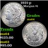 Image 1 : 1921-p Morgan Dollar $1 Grades Choice Unc