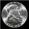 Image 2 : 1961-p Franklin Half Dollar 50c Grades GEM Unc