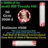 Image 1 : Shotgun Lincoln 1c roll, 2006-d 50 pcs Brandt Wrapper.
