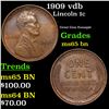 Image 1 : 1909 vdb Lincoln Cent 1c Grades GEM Unc BN