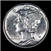 Image 2 : 1941-s Mercury Dime 10c Grades GEM++ Unc