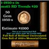 Image 1 : Shotgun Lincoln 1c roll, 1950-s 50 pcs Brandt Wrapper.