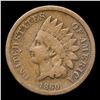 Image 2 : 1860 Indian Cent 1c Grades f, fine