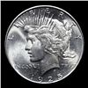 Image 2 : 1925-p Peace Dollar $1 Grades Choice+ Unc