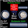 Image 1 : Buffalo Nickel Shotgun Roll in Old Bank Style 'Bell Telephone'  Wrapper 1927 &d Mint Ends Grades