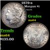 Image 1 : 1879-s Morgan Dollar $1 Grades Choice Unc