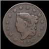 Image 2 : 1826 Coronet Head Large Cent 1c Grades f+