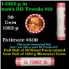 Image 1 : Shotgun Lincoln 1c roll, 1982-p 50 pcs Brandt Wrapper.