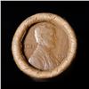 Image 2 : Mixed small cents 1c orig shotgun roll, 1919-s Wheat Cent, 1889 Indian Cent other end, Brinks Wrappe