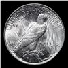 Image 3 : 1923-p Peace Dollar $1 Grades Choice+ Unc