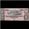 Image 2 : 1864 $10 Confederate Note, T-68 Grades Select CU