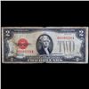 Image 2 : 1928F $2 Red Seal United States Note Grades f, fine