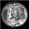 Image 2 : 1943-p Mercury Dime 10c Grades GEM+ Unc